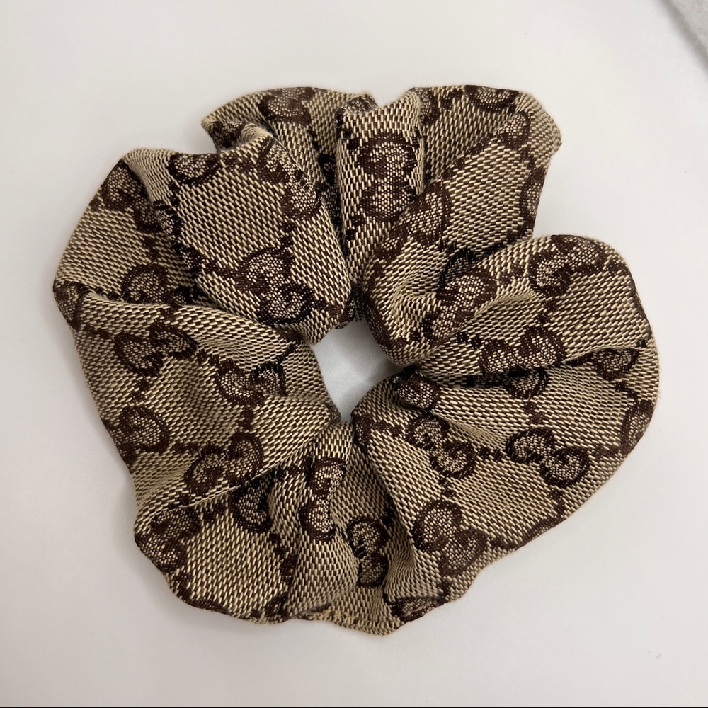 GG Monogram Luxury Hair Scrunchies 💕